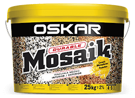 High-strength plaster for long lasting facades! - OSKAR Mosaik